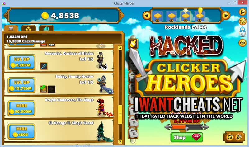 clicker heroes 2 hacked