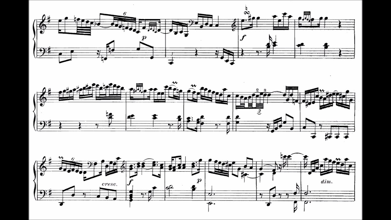 bach sonata in g minor